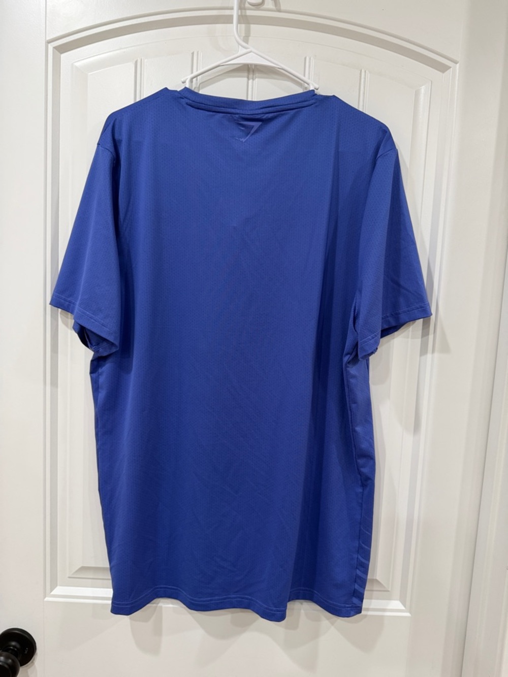 NWOT Gymshark Men's Short Sleeve Crew Tee in Royal Blue - Picture 4 of 5